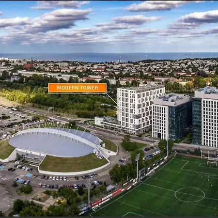 Modern Tower - Na Ul Kazimierza Górskiego 1, Siłownia, Taras Widokowy Na Dachu, Parking W Hali Garażowej Apartamento *