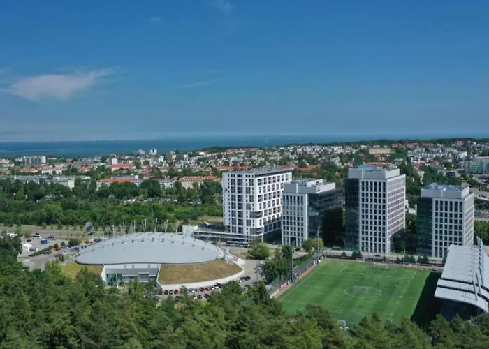 Modern Tower - Na Ul Kazimierza Gorskiego 1, Silownia, Taras Na Dachu, Parking W Hali Garazowej Apartmán Gdyně